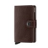 peněženka Secrid Miniwallet Veg Espresso Brown Front