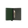 Peněženka Secrid Slimwallet Twist Green Semi Open 2