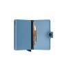peněženka Secrid Miniwallet Yard Powder Sky Blue Semi Open