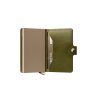 Secrid Premium Miniwallet Dusk Olive Semi Open
