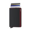 SECRID Slimwallet Matte Black & Red 2