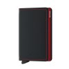 SECRID Slimwallet Matte Black & Red 1