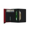 SECRID Slimwallet Matte Black & Red 5