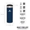 The AeroLight™ Transit Mug .47L / 16oz Royal Blue Metalic