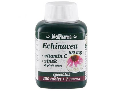 MedPharma Echinacea + vitamin C + zinek 100mg