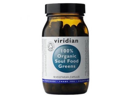 Viridian 100% Organic Soul Food Greens kapsle