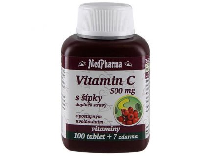 MedPharma Vitamin C 500mg s šípky