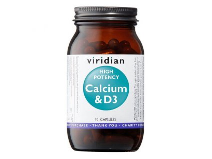 Viridian High Potency Calcium & D3