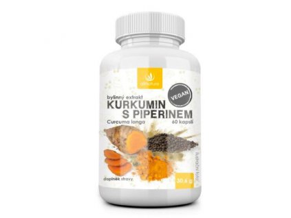 Allnature Kurkumin s piperinem