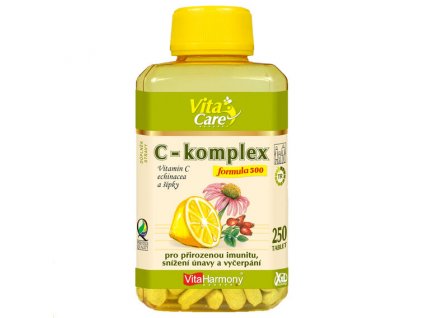 VitaHarmony C-komplex Formula 500 se šípky a Echinaceou