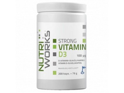 NutriWorks Strong Vitamin D3 2000iu