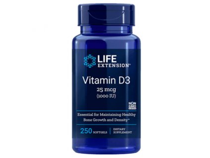 Life Extension Vitamin D3 25mcg (1000 IU)