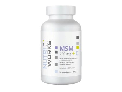 NutriWorks MSM 700mg + C