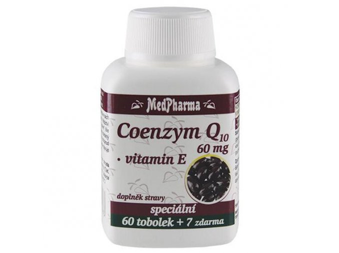 MedPharma Coenzym Q10 60 mg + vitamin E