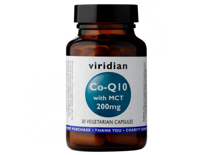 Viridian Co-enzym Q10 with MCT 200mg