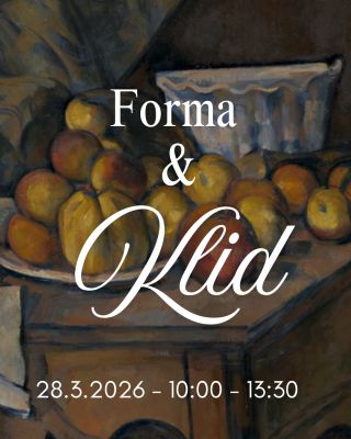 Forma & klid. 🎨 Dvě setkání během jednoho dne — vyber si termín, který ti sedí. Zpomalíš, soustředíš se na tvar, světlo a...