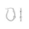 [16993EPL] Sterling silver beads earring (Sterling silver)