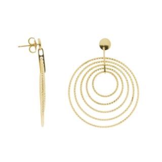 ✨ Minimalismus, který má sílu. Zlaté kruhy v moderním pojetí, které rozsvítí každý outfit. Jemné, ale nepřehlédnutelné....