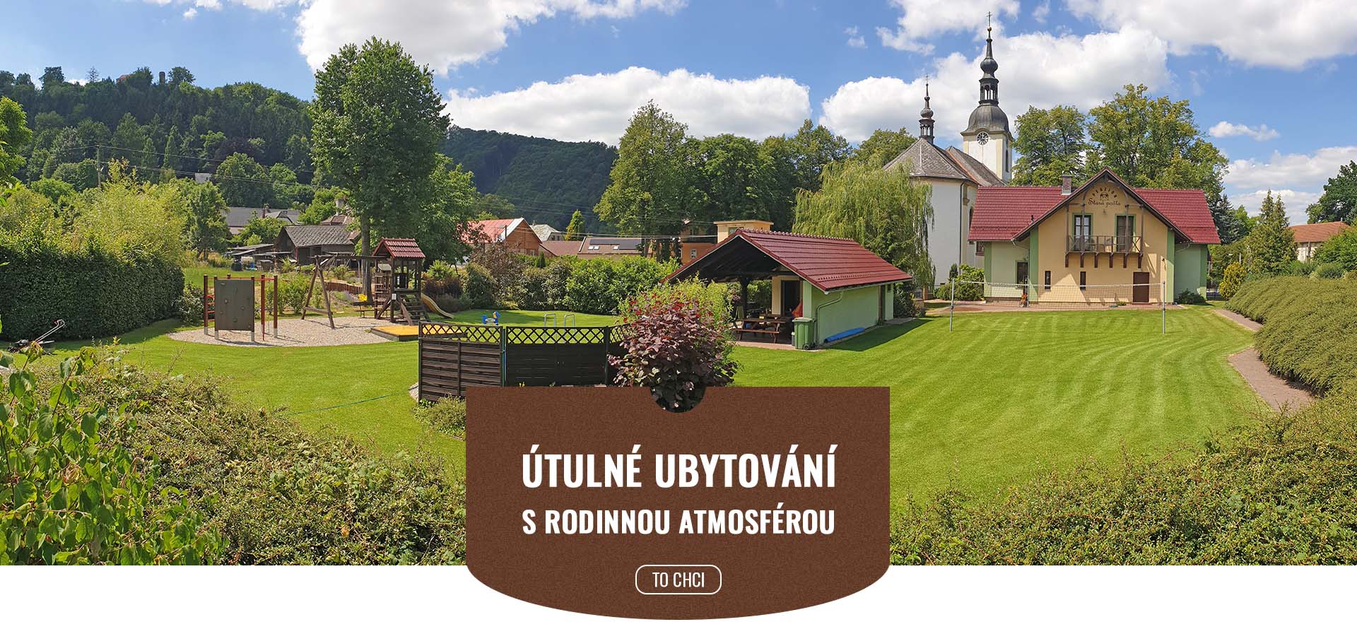 Útulné ubytování s rodinnou atmosférou