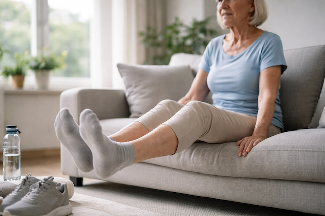 Těžké nohy, bolest i křeče: prevencí křečových žil je speciální gymnastika