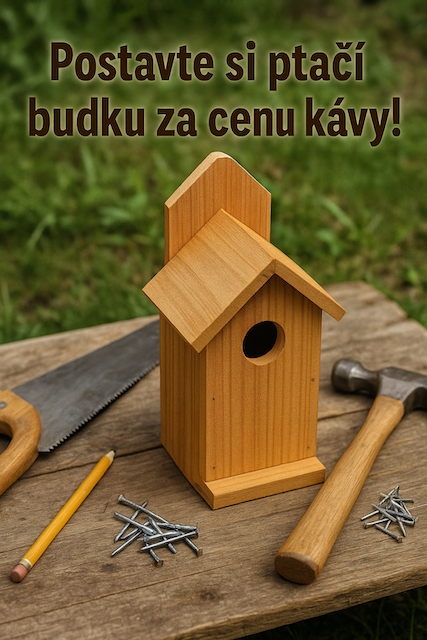 Ptačí ráj z jediné plaňky – snadno a levně