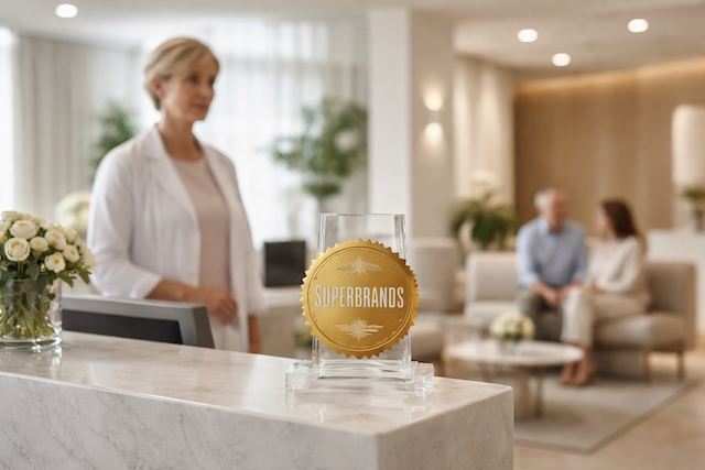 Největší klinika estetické a plastické medicíny v Česku získala prestižní mezinárodní ocenění Superbrands