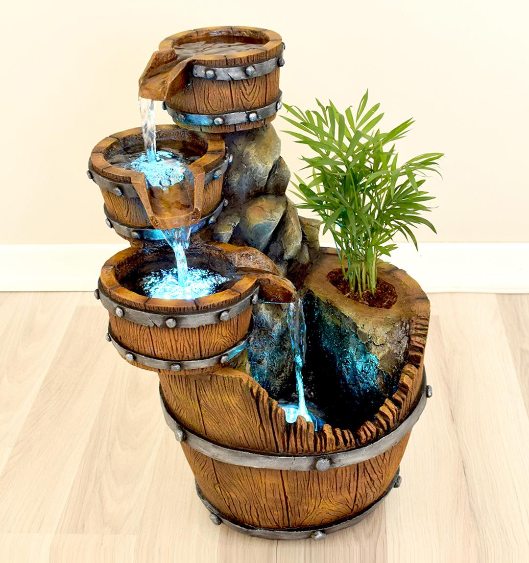 Vyrobte si doma úžasnou betonovou fontánu s vodopádem!