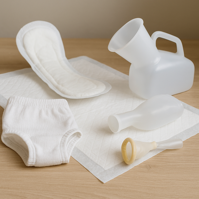 Inkontinence má mnoho řešení. Pokud nevyhovuje jedno, zafunguje jiné