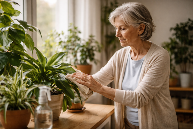Pokojovky jsou zpátky doma. Jak se o ně správně postarat na podzim a v zimě