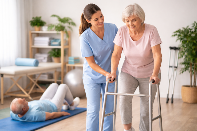 Cviky po operaci kyčelního kloubu: cesta zpět k jistému pohybu