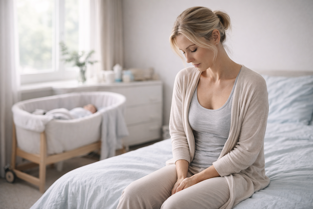 Po porodu řeší únik moči až 40 procent žen. Může za to hormonální propad i oslabené pánevní dno