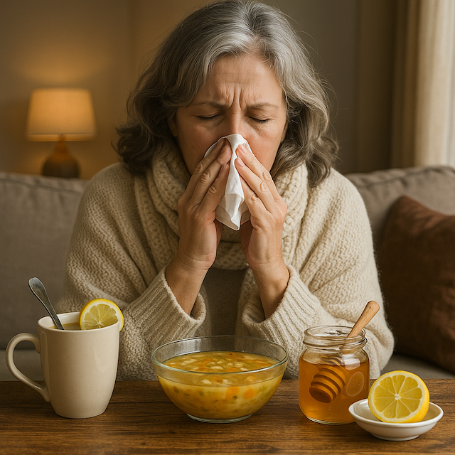 Domácí prostředky proti nachlazení: co pomáhá nejčastěji?