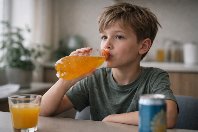 Cukr v nápojích: každý druhý dětský kaz souvisí s pitím limonád nebo ovocných džusů
