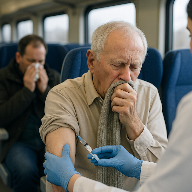 Očkování proti chřipce u seniorů