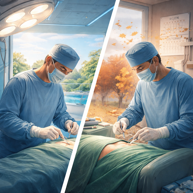 Plánované operace není vždy nutné odkládat až na podzim