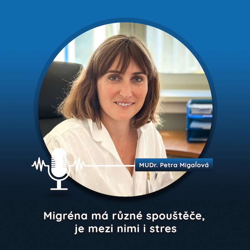 Migréna má různé spouštěče, je mezi nimi i stres