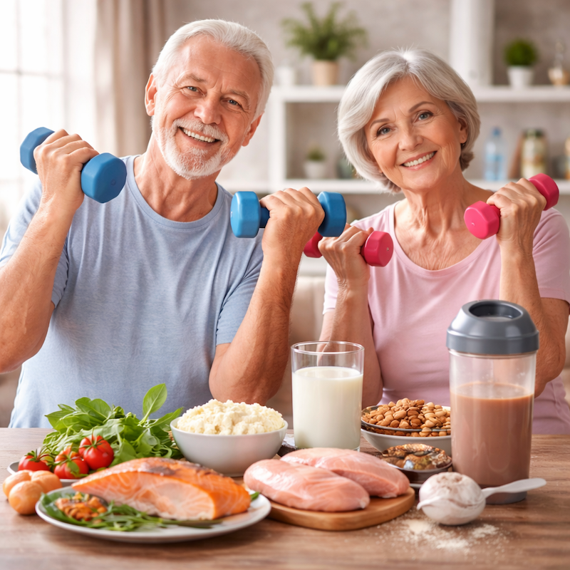 Úbytek svalové hmoty ve vyšším věku