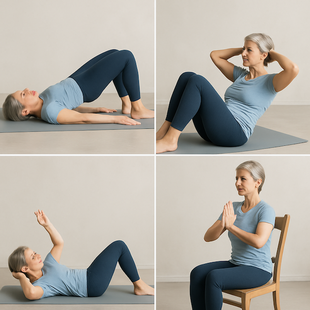 Šestero dobrých cviků pro seniory: bezpečný trénink, který zvládnete doma