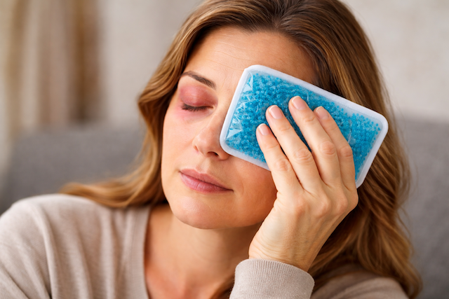 Oteklé oční víčko, svědění a slzení: co s tím a kdy zbystřit