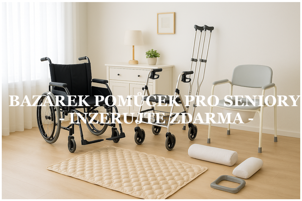 BAZÁREK POMŮCEK PRO SENIORY - INZERUJTE ZDARMA