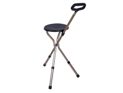 PAUSE, Duralová hůl se sedátkem