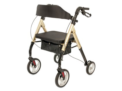 103 A, Čtyřkolové chodítko - nast. sed (Varianta barva šampaň)