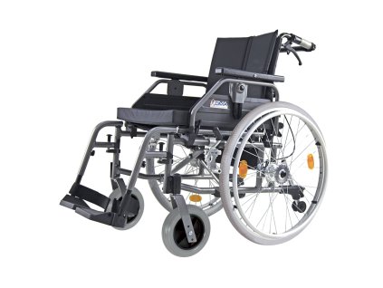 538-23 PLUS, Invalidní vozík s brzdami (Varianta šířka sedu 40 cm)