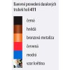 411 A, Duralová hůl skládací barevná (Varianta barva černá)