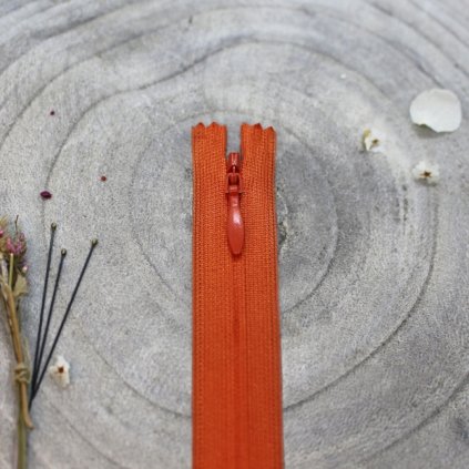 atelier brunette tangerine zipper