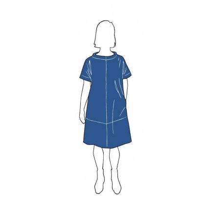 the-assembly-line-cap-sleeve-dress-strih