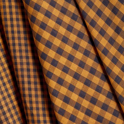 Tissu-Vichy-Night-Ochre-19488