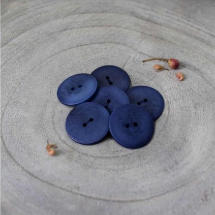 Boutons Palm Cobalt x 50 13392