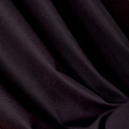 Cotton Linen Twill Black Fabric 18343