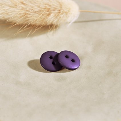 Classic Matte Buttons Majestic Purple 21365